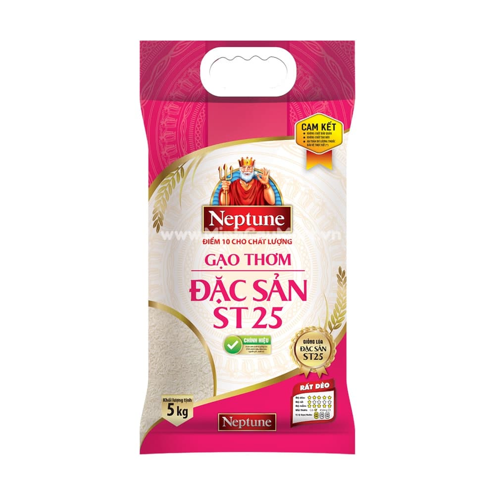 GẠO NEPTUNE ST 25 TÚI 5KG